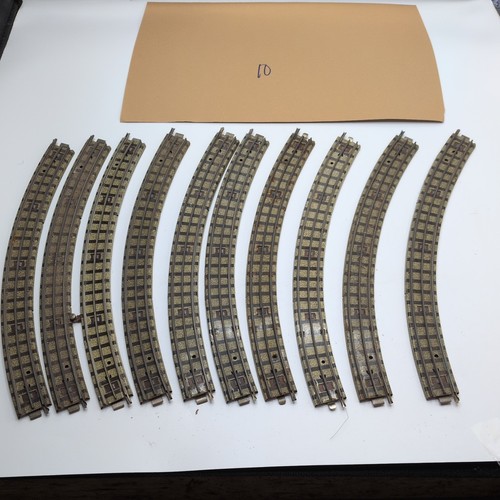 OO Gauge HORNBY DUBLO Curved Rails x 10 Track Lot # 10