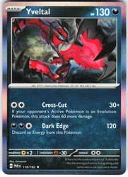 Yveltal 118/182 Paradox Rift Holo Rare