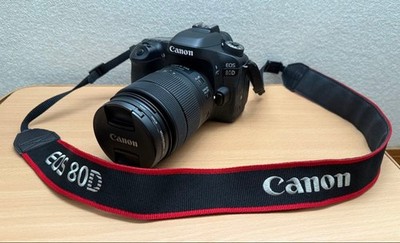 CANON EOS 80D DSLR KAMERA EF-S 18-135MM IS USM OBJEKTIV EF 50MM F1.8 STM...