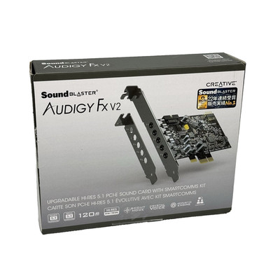 Creative Sound Blaster Audigy Fx V2 5.1 PCIe x1 interne Soundkarte
