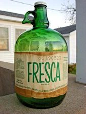 Fresca 1 Gallon Fountain Syrup Jug w/Label!!!