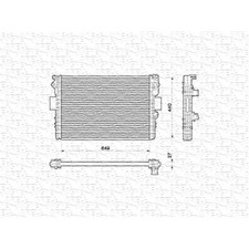 Radiateur Fiat MAREA