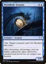 WORMHOLE SERPENT x4 mtg NM-M Strixhaven 4 Unc