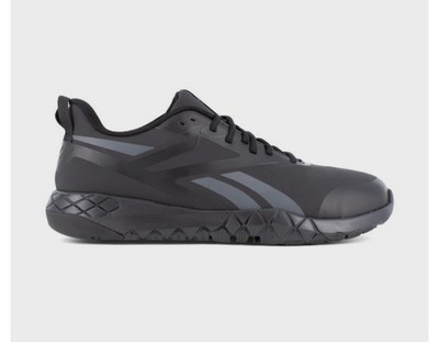 Reebok RB5442 Black Composite Toe Flexagon Force XL Work Shoes Men's 14/4E New