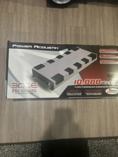 Power Acoustik EG110000D  Amplifier with Selectable Bass Boost  - White