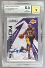 Kobe Bryant 2009 Panini Rookies & Stars #9 Stardom Signatures Auto /50 BGS 8.5/9