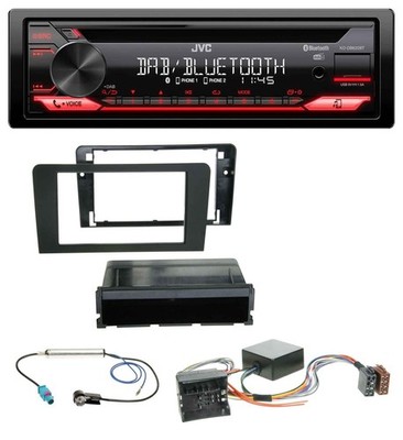 JVC CD DAB USB Bluetooth MP3 Autoradio für Audi A3 8P 06-12 Symphony Infinity Ak