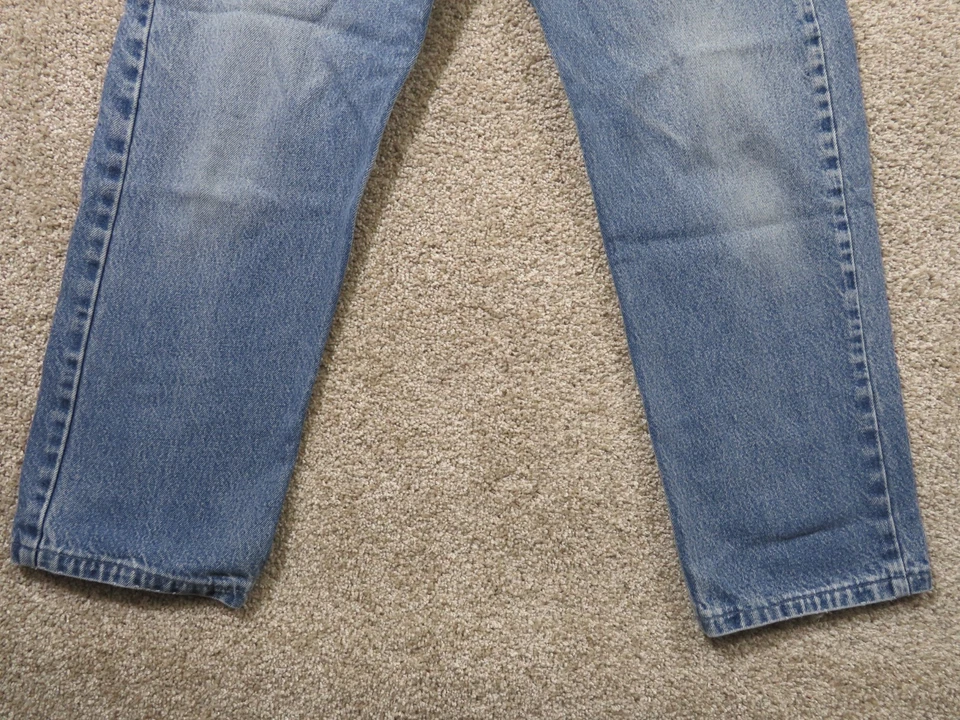 VTG 2001 USA Men's Blue Levis 505 Jeans Demin pants Reg Fit Straight Leg 33X25.5 - Image 2 of 4
