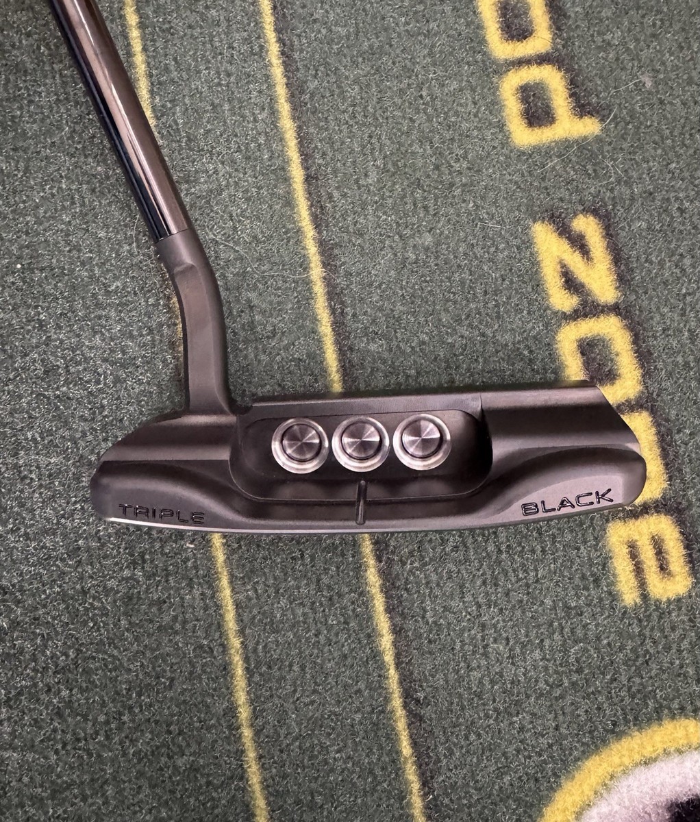Scotty Cameron B3 Triple Black Design Santa Fe LTD Putter RH - 34