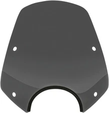 Memphis Shades Del Rey Windshields - Dark Black Smoke Motorcycle Street MEP50110