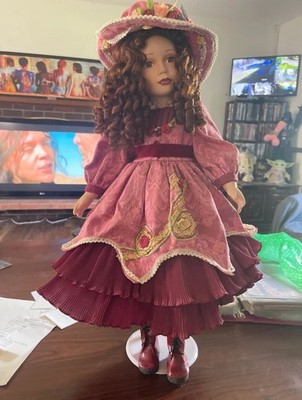 25  porcelain doll Annabelle from Court of Dolls