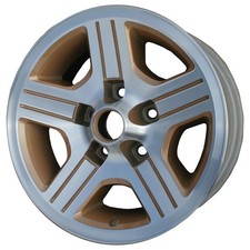 Painted Gold Aluminum Wheel 15x7 5x120.65 10121075 Refurbished