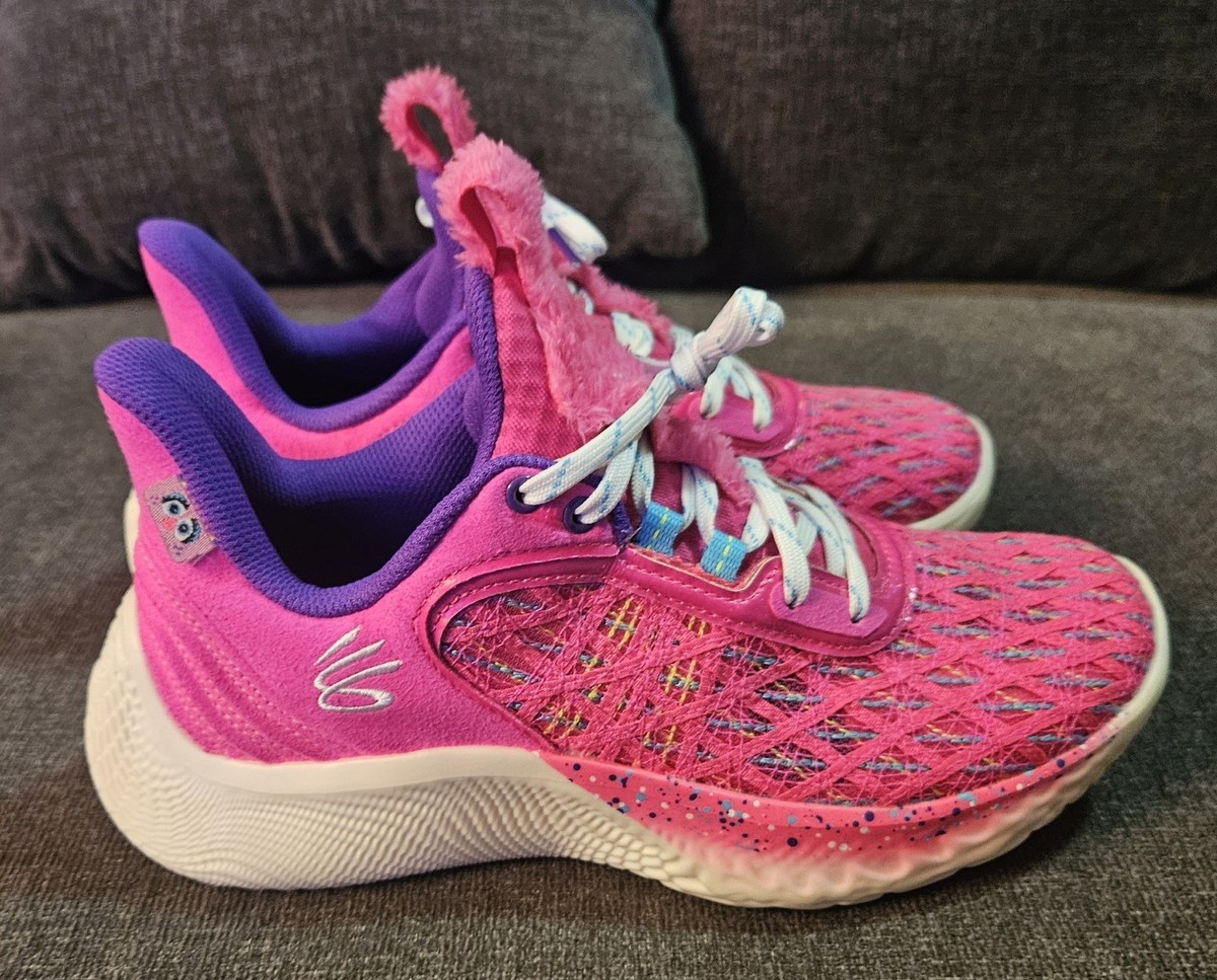 シューズ(男性用) Curry Flow 9 Sesame Street Abby Cadabby Under-Armour-Curry-Flow-9-