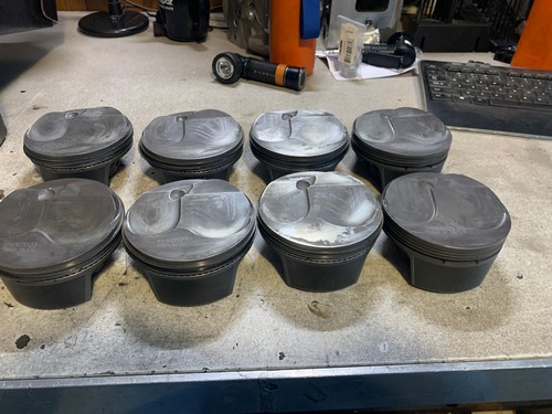 Mahle LS3 Pistons & Pins, 4.125" Bore size 11.8 CR, .927 Pre-owned. Great shape! - Picture 3 of 7