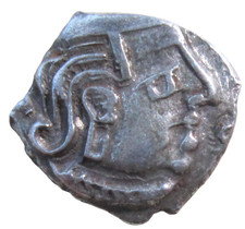 INDIA. GUPTA EMPIRE. SILVER DRACHM. KUMARAGUPTA, C. 415-455 AD. GARUDA REVERSE.