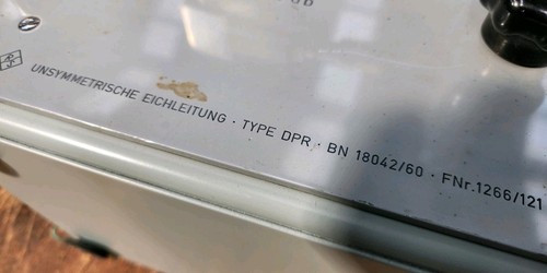 Attenuatore Variabile Rohde & Schwarz (R&S) DPR (BN18014) - surplus militare -2 - Zdjęcie 3 z 9