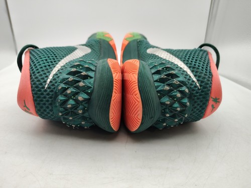 Nike-Kyrie 1 Flytrap-Verde Esmeralda/Naranja-Zapatos-705277-313-Hombre Talla 9-RARO-BONITO - Imagen 12 de 14