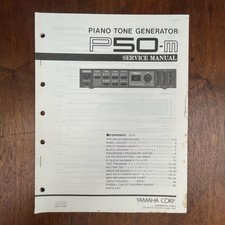 VINTAGE YAMAHA P50-M SERVICE MANUAL