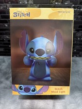 Disney Stitch LED Night Light   Cute Mood Lamp, Auto Off, Ukonic