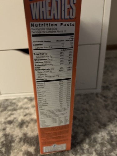 Jackie Robinson 50th Anniversary Collector's Edition Wheaties Empty Cereal Box - Picture 4 of 6