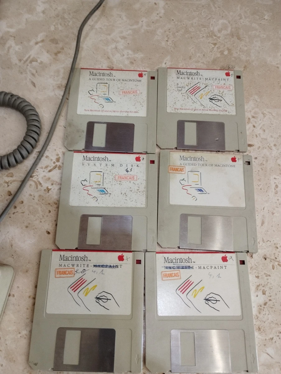 Apple Macintosh M0001 P 128k Premiere Versión Original