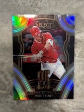 2020 SELECT MIKE TROUT 25 MAN CARD #25M-CF Prizm-Silver Holo