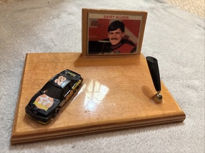 NASCAR Davey Allison Havoline Texaco Desk Set Pen Holder