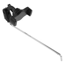 Black Saxophone Phone Holder with Sturdy Lyre Clip for Marching Band Performers