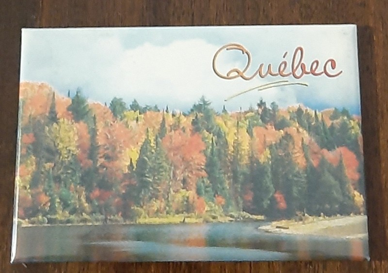 Quebec Refrigerator Magnet