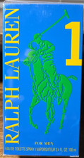 Ralph Lauren Polo Big Pony 1 Blue EDT 3.4 oz 100ml Mens Cologne New Seald