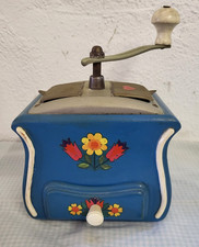 Kaffeemühle ZASSENHAUS Mokkamühle bemalt vintage nostalgie