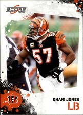 2010 Score #61 Dhani Jones - FB