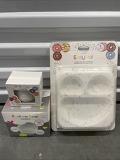 Donut 3 PC Silicone Baby and Toddler Dinnerware Set