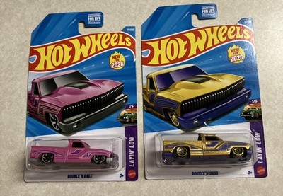  Hot Wheels Bounce N Bass 2026 Pink And Gold - Laying  Low  