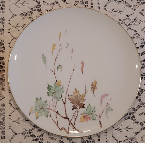 Piatti Lenox Westwind Fall Leaves lotto di 2 vintage 10,5" ottime condizioni - Foto 3 di 9