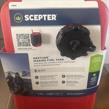 Scepter Neptune Portable 6 Gallon Fuel Tank 22.7 L Boat Fuel Tank