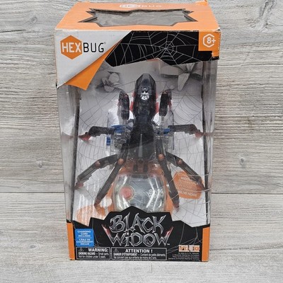 HEXBUG Black Widow RC Spider Remote Control Toy Spin Master Lights Sound