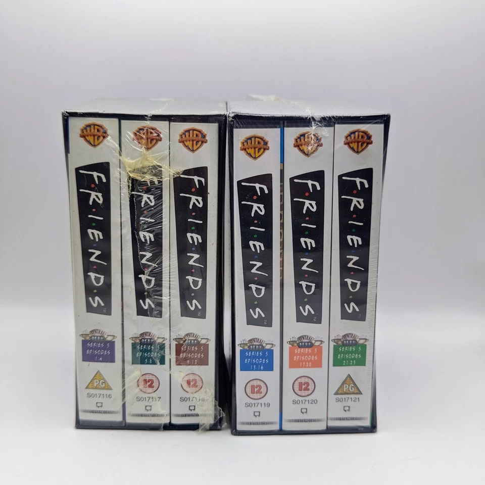 Friends Complete Series 5 VHS New And Sealed Box Set 1997 (Ep 1 - 23) 4:3 - Image 2 of 4