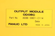 A03B-0801-C114 FANUC - Reconditionné - Garantie 12 mois