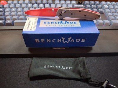 Benchmade 945RD-2401 Mini Osborne S90v Red Blade Shot Show 2024 Exclusive Knife