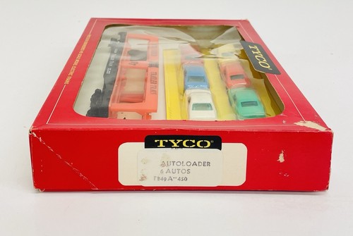 Tyco HO Frisco Trailer Train Autoloader w/ 6 Cars T349A 450 New - Picture 3 of 6