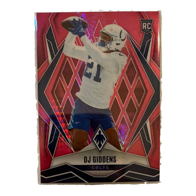 Panini 2025 Phoenix DJ Giddens Rookie RC #208 Indianapolis Colts /299