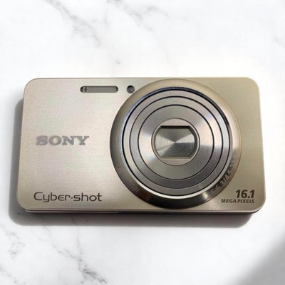 SONY サイバーショット 16.1 DSC-w570 ゴールド　稼動確認済 SONY Cyber-shot DSC-W570 Gold 5x Zoom 16.1 MP Digital Camera