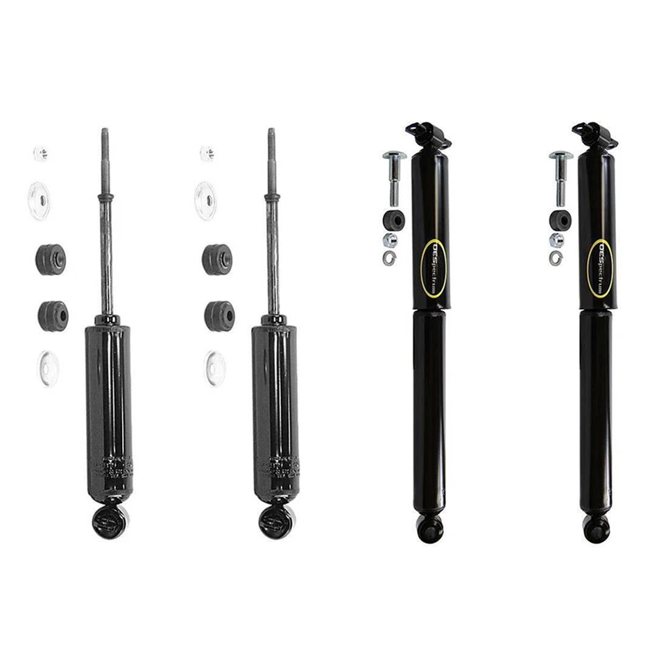 4 Amortiguadores delanteros traseros puntales para Chevrolet Monte Carlo 1988 1987 1986 1985 1984 Foto 2 de 4