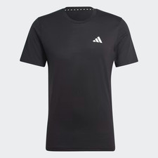 Brand New Men's adidas Essentials Training AeroReady Tee Black/White Size 2XL