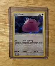 Ditto 17/18 Holo Ultra Rare Detective Pikachu Pokemon Cards on eBay