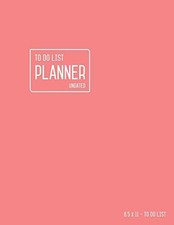 To Do List Planner Undated 8.5 x 11: Large Daily Checklist Notebook with Top Pri