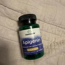 Swanson Apigenin Prostate Health Dietary Supplement 50mg - 90 Capsules