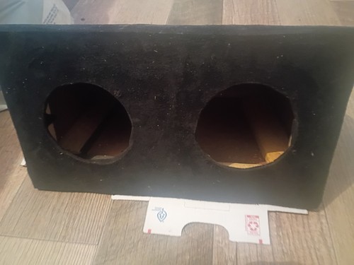 Universal Double bullet tweeters Speaker Subwoofer Enclosure 