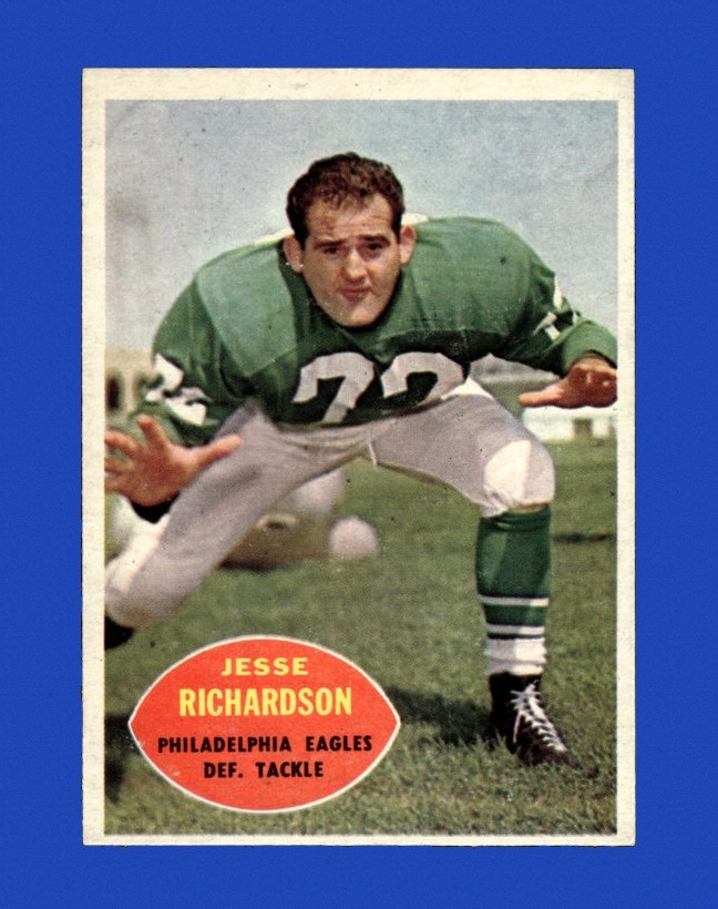 1960 Topps Set-Break # 91 Jesse Richardson EX-EXMINT *GMCARDS*